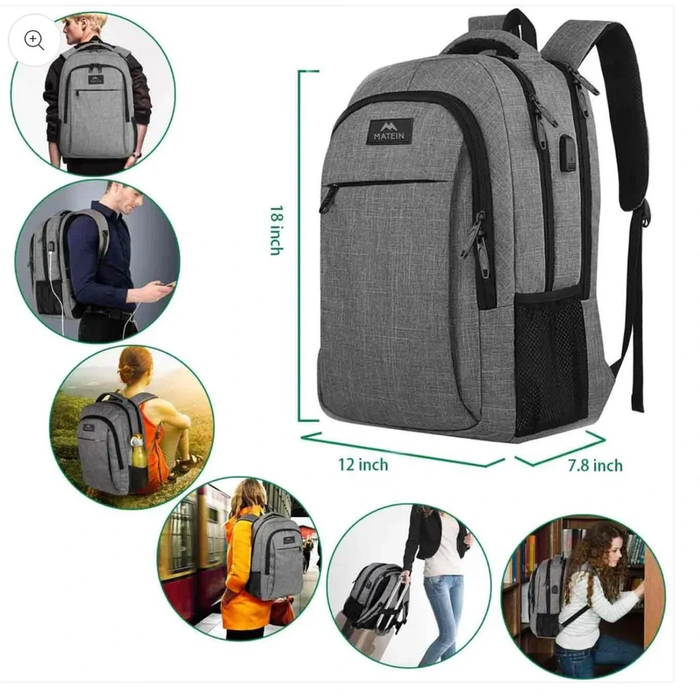 MATEIN Travel Laptop Backpack Q11‎